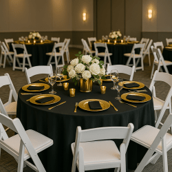 3952D8F0 550A 4957 ADBF E43C413EA1C9 1746404300 60'' Round Plastic Fold-in-Half Table
