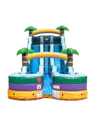 IMG 0245 1752093083 18' Tropical Marble Double Bay Wet/Dry Slide